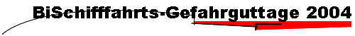 BiSchifffahrts-Gefahrguttage 2004