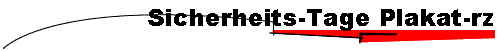 Sicherheits-Tage Plakat-rz